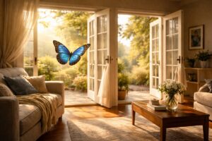 Bướm bay vào nhà là điềm gì? Con số may mắn khi bướm bay vào nhà?