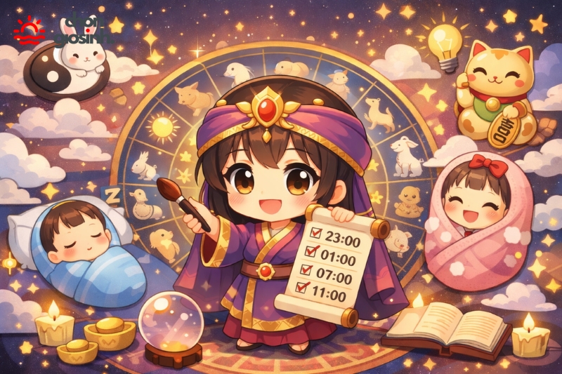 Vì sao nên chọn giờ sinh tốt?