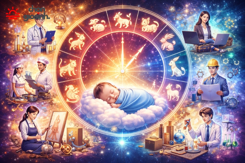 Tại sao giờ sinh lại quan trọng trong việc chọn nghề?