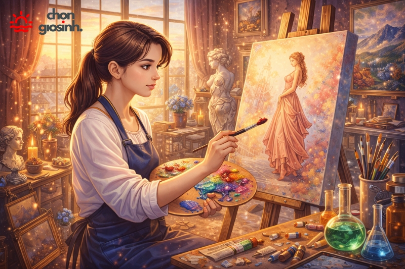 Tâm hồn nghệ sĩ và trí tuệ sáng tạo