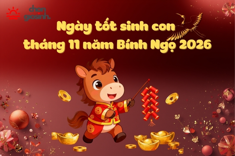 Tổng quan tính cách, vận mệnh bé sinh tháng 11 năm Bính Ngọ 2026