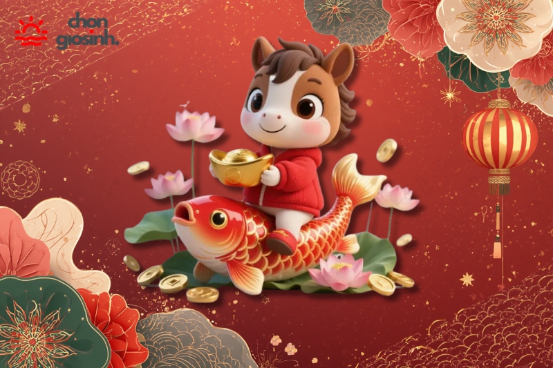 Xét về địa chi, tuổi Ngọ của bé hợp mạnh với Dần, Tuất (Tam hợp) và Mùi (Lục hợp).