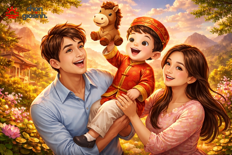 Tuổi bố mẹ nào hợp sinh con năm 2026?