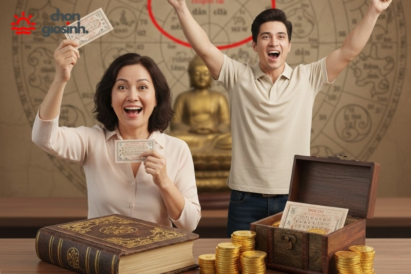 Lá số trúng số độc đắc: Phúc đức hay vận may nhất thời?