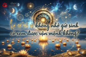 Giải đáp: Lá số tử vi không nhớ giờ sinh có xem được vận mệnh không?