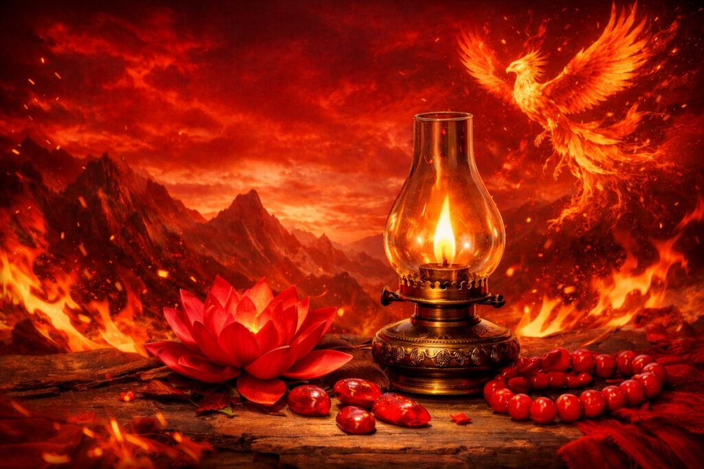 Màu đỏ giúp người mệnh Phú Đăng Hỏa gia tăng sinh khí, củng cố sự tự tin và khả năng dẫn dắt